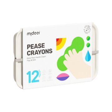 Picture of Mideer Pease Crayon 12 Colors