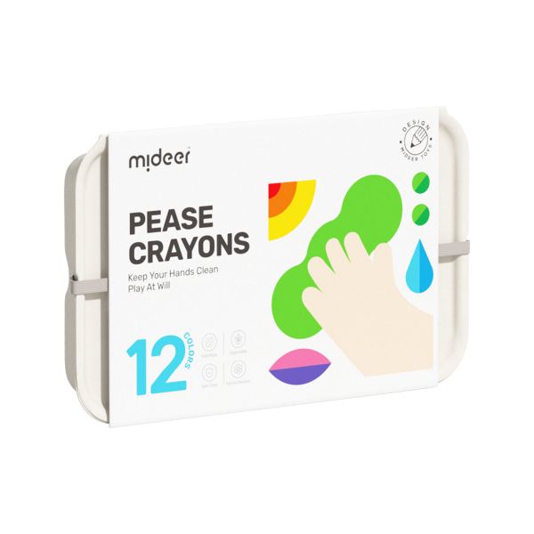 Picture of Mideer Pease Crayon 12 Colors