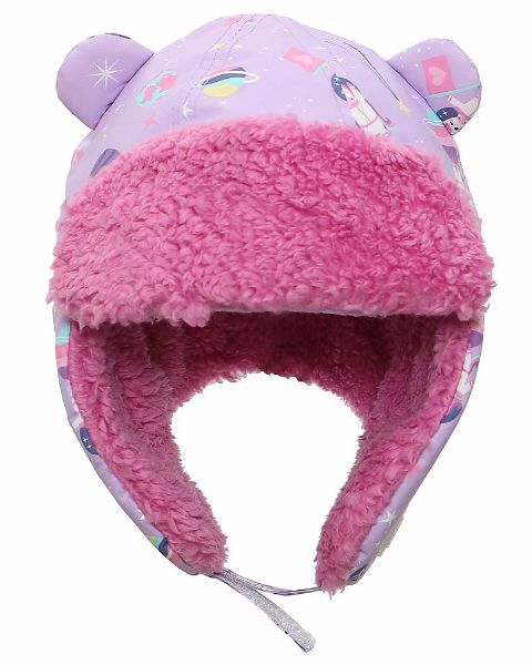 Picture of FlapJackKids Trapper Hat - Unicorn - Lilac