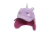 Picture of FlapJackKids 3D Cap With Earflaps - Unicorn Lilac