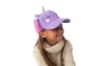 Picture of FlapJackKids 3D Cap With Earflaps - Unicorn Lilac