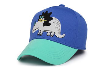 Picture of FlapJackKids Ball Cap - Dino Blue/Mint