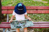 Picture of FlapJackKids Reversible Baby & Kids Sun Hat - Dinosaurs