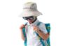 Picture of FlapJackKids Reversible Baby & Kids Sun Hat - Lion & Sloth