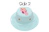 Picture of FlapJackKids Reversible Baby & Kids Sun Hat - Mermaid & Seahorse