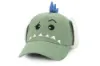 Picture of FlapJackKids 3D Cap With Earflaps - Dino Green