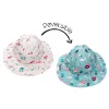 Picture of FlapJackKids Reversible Baby & Kids Patterned Sun Hat - Pink Zone